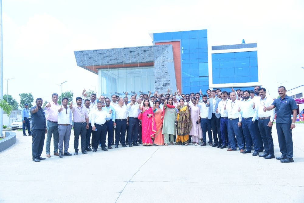 The inaugural opening of Sami-Sabinsa’s new Sami Nutraceuticals facility in Hassan, India. Photo from Sabinsa.