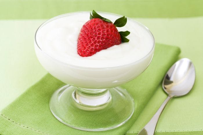 High-protein yogurt prototype made only with ultra-filtered dairy powders