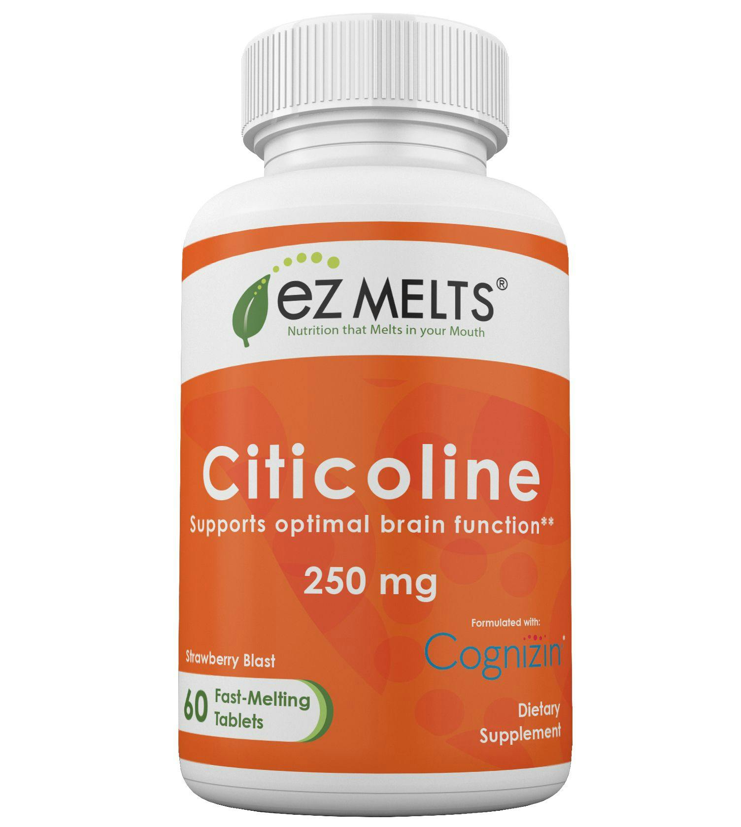 EZ Melt Fast-Dissolving Supplement Launches with Citicoline for Brain Health