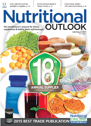 Nutritional Outlook Vol. 18 No. 6