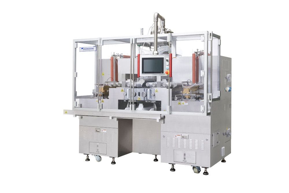 Pictured: Changsung’s new 990SR softgel capsule filling machine. Photo from CVC Technologies.