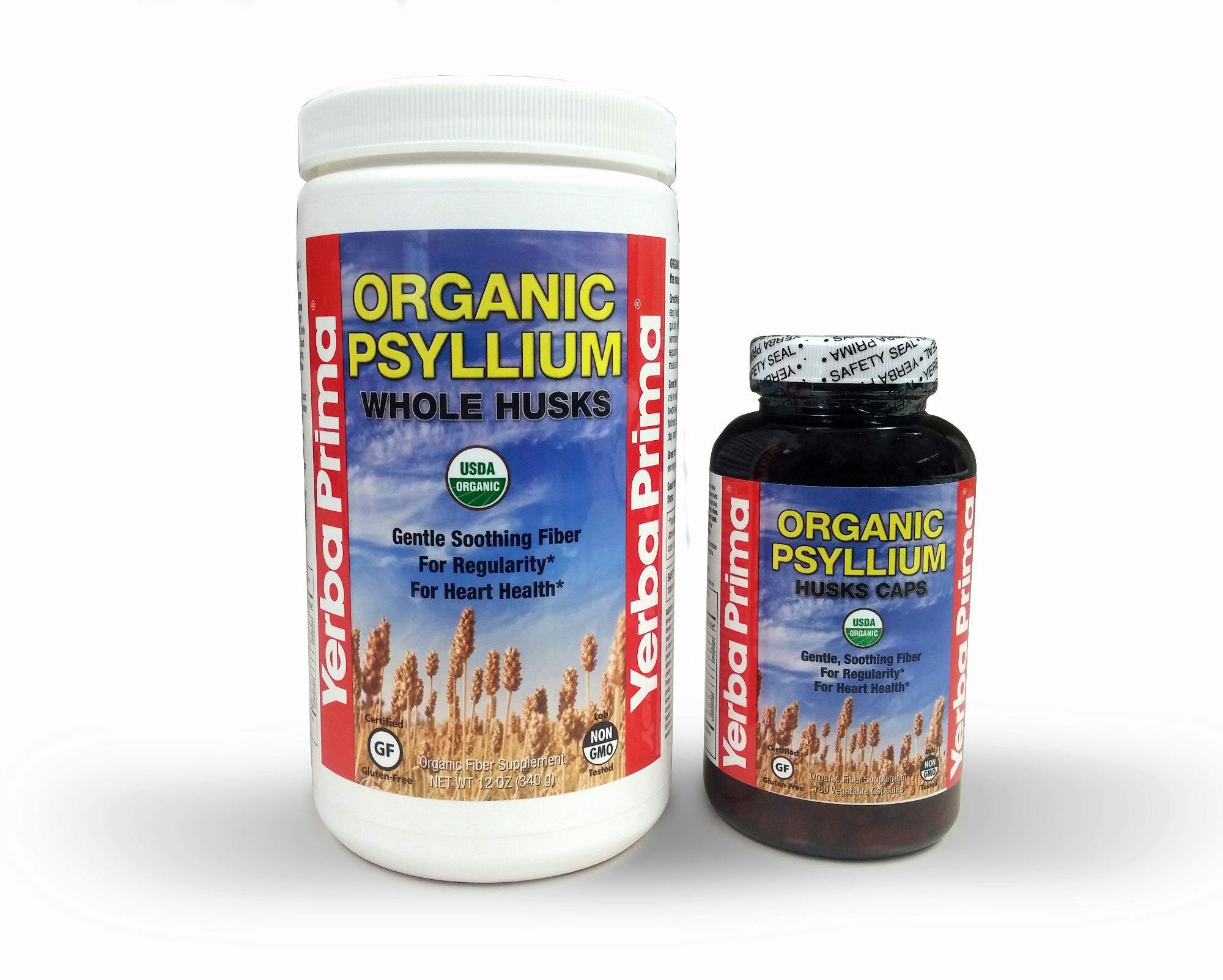 Yerba Prima Launches Organic Psyllium Supplements