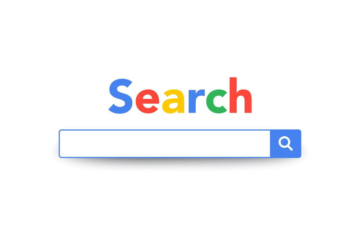 Search engine search bar