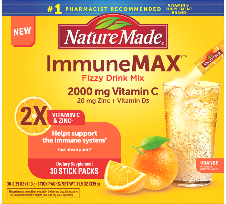 Nature Made launches new drink mix to support immune health