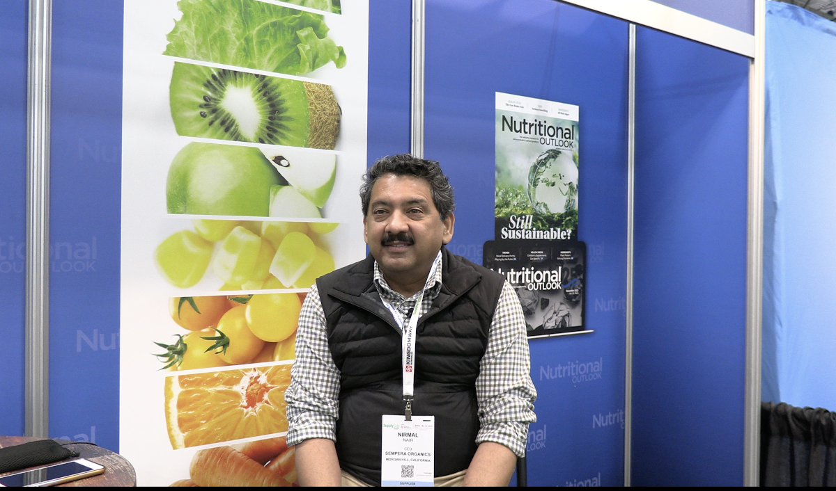 Nirmal Nair, CEO and founder of Sempera Organics