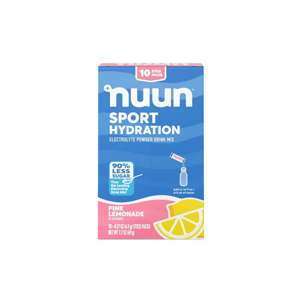 Nuun's new Sport Hydration Electrolyte Powder Drink Mix. Photo from Nuun.