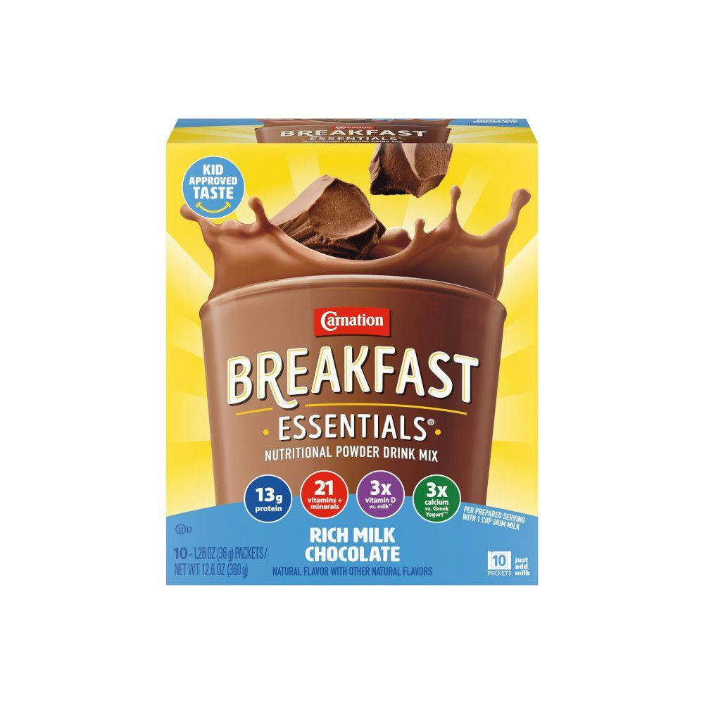 Nestlé Health Science partners with sustainable-dairy supplier for Carnation Breakfast Essentials nutrition powder drink mix brand