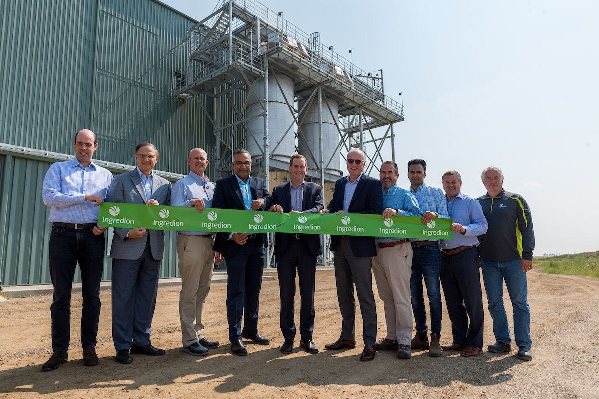 Ingredion opens new manufacturing facility to support demand for plant-based proteins