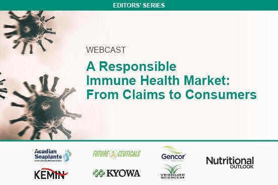 A Responsible Immune Health Market: From Claims to Consumers