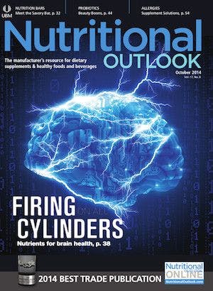 Nutritional Outlook Vol. 17 No. 8