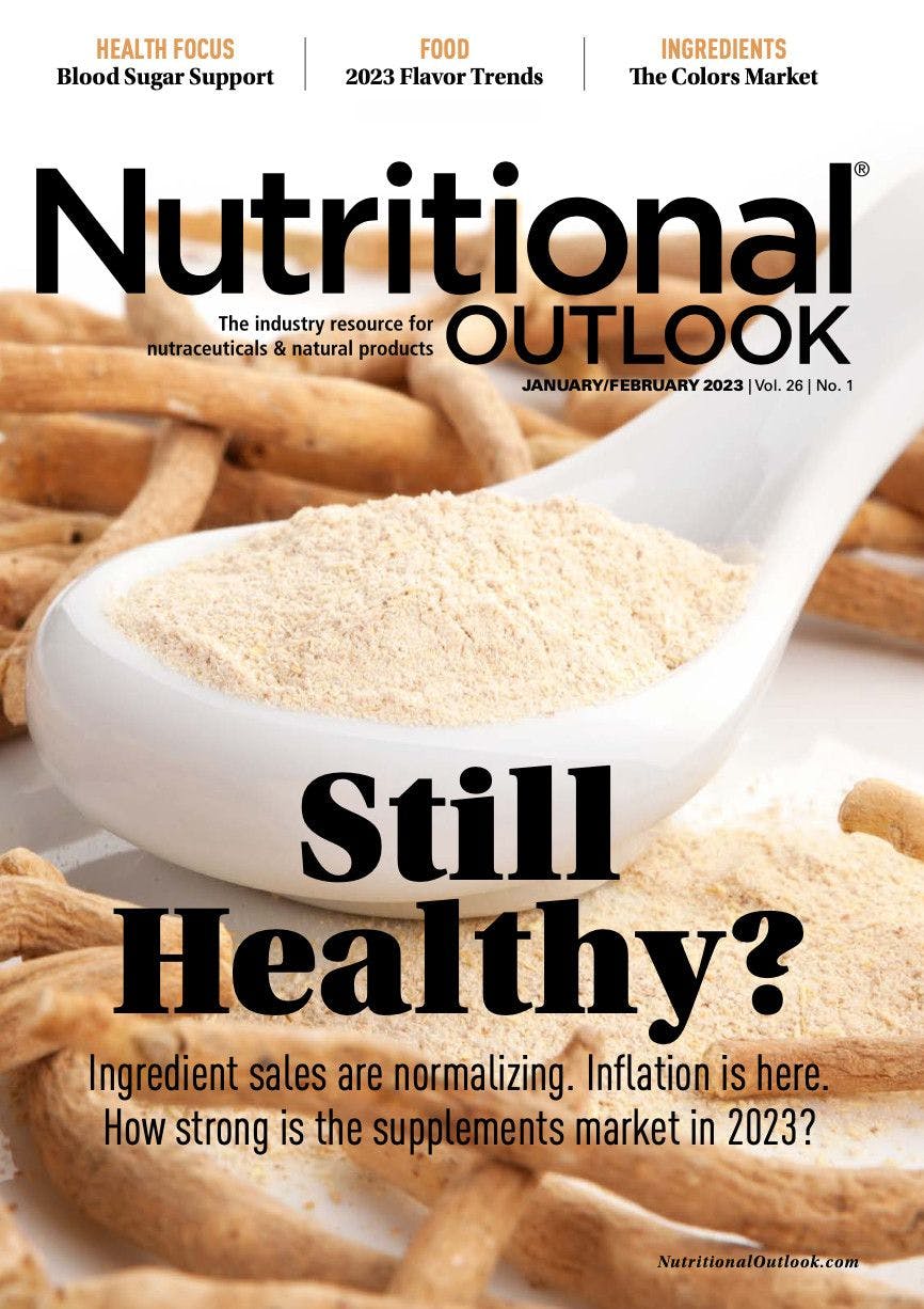 Nutritional Outlook Vol. 26 No. 1
