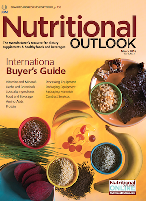 Nutritional Outlook Vol. 19 No. 2