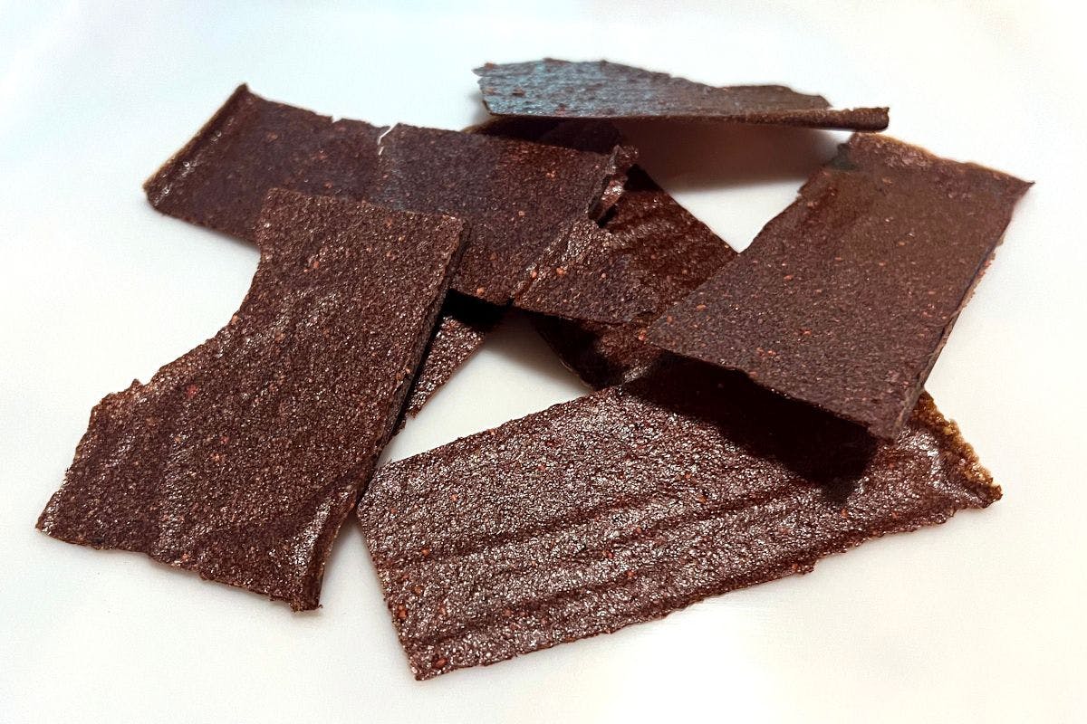 pieces of fruit leather