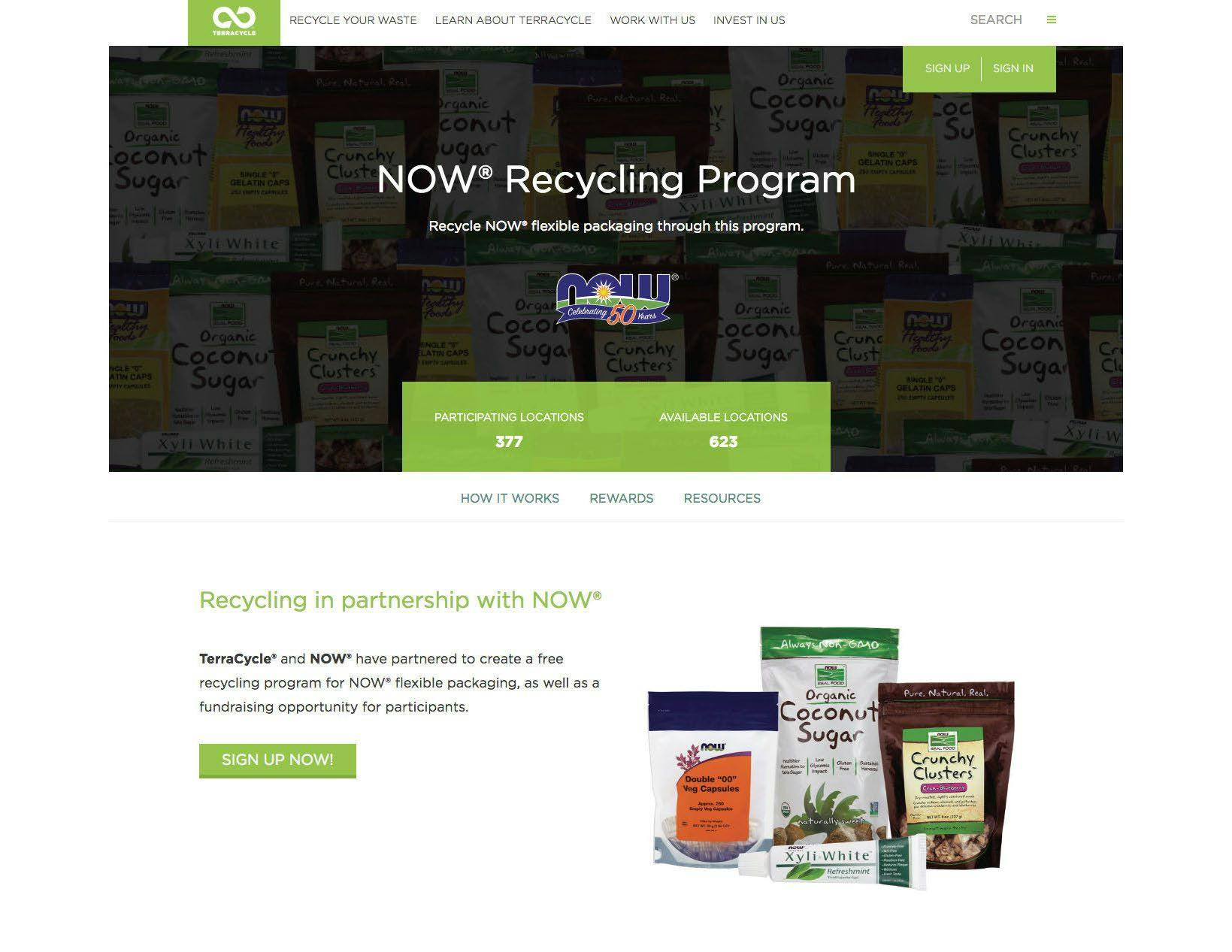 NOW collecting consumers’ used tubes, pouches for new recycling program
