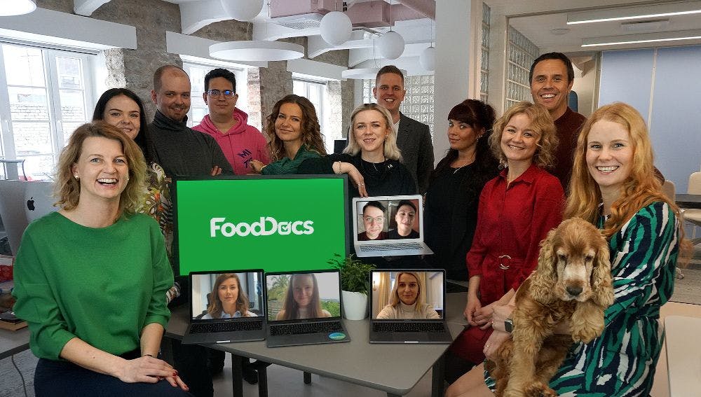 FoodDocs team. Photo from FoodDocs.