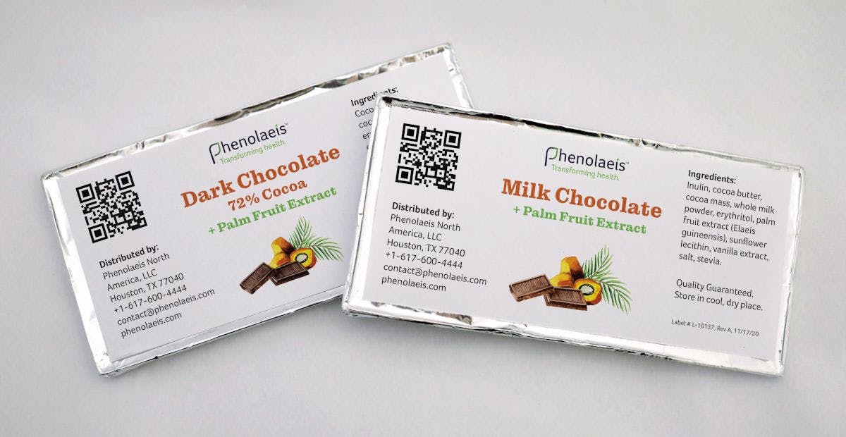 Phenolaeis introduces functional chocolate with Palm Fruit Extract