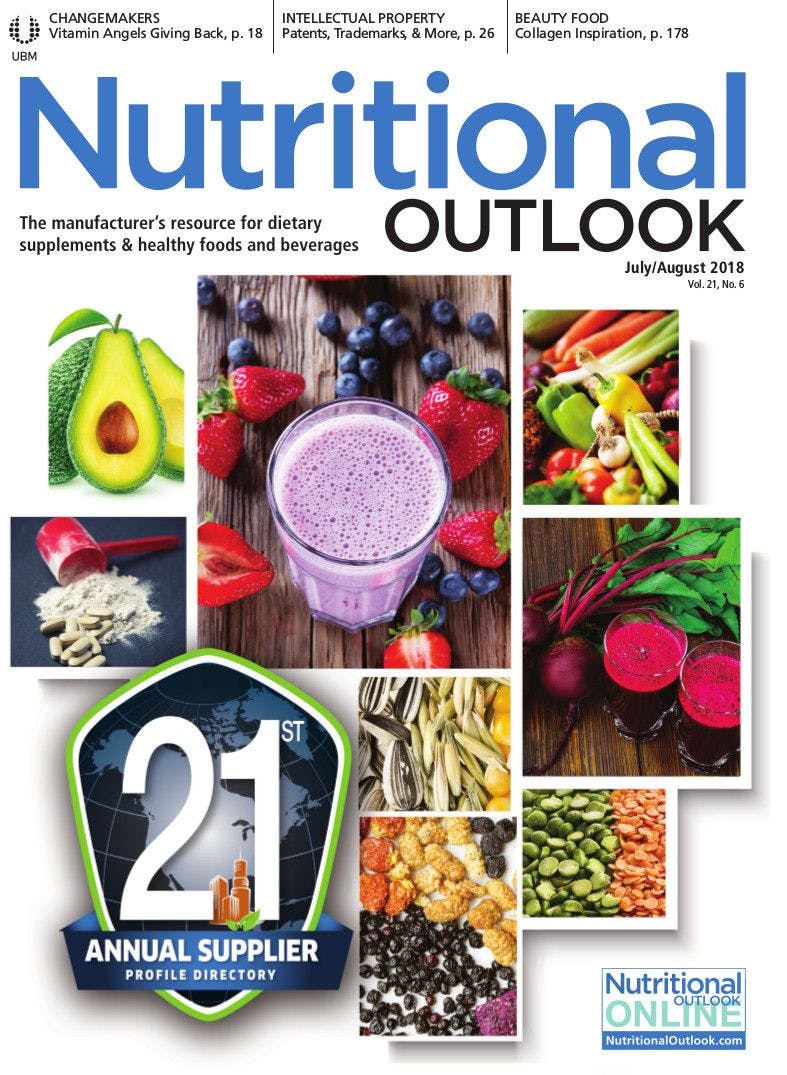 Nutritional Outlook Vol. 21 No. 6