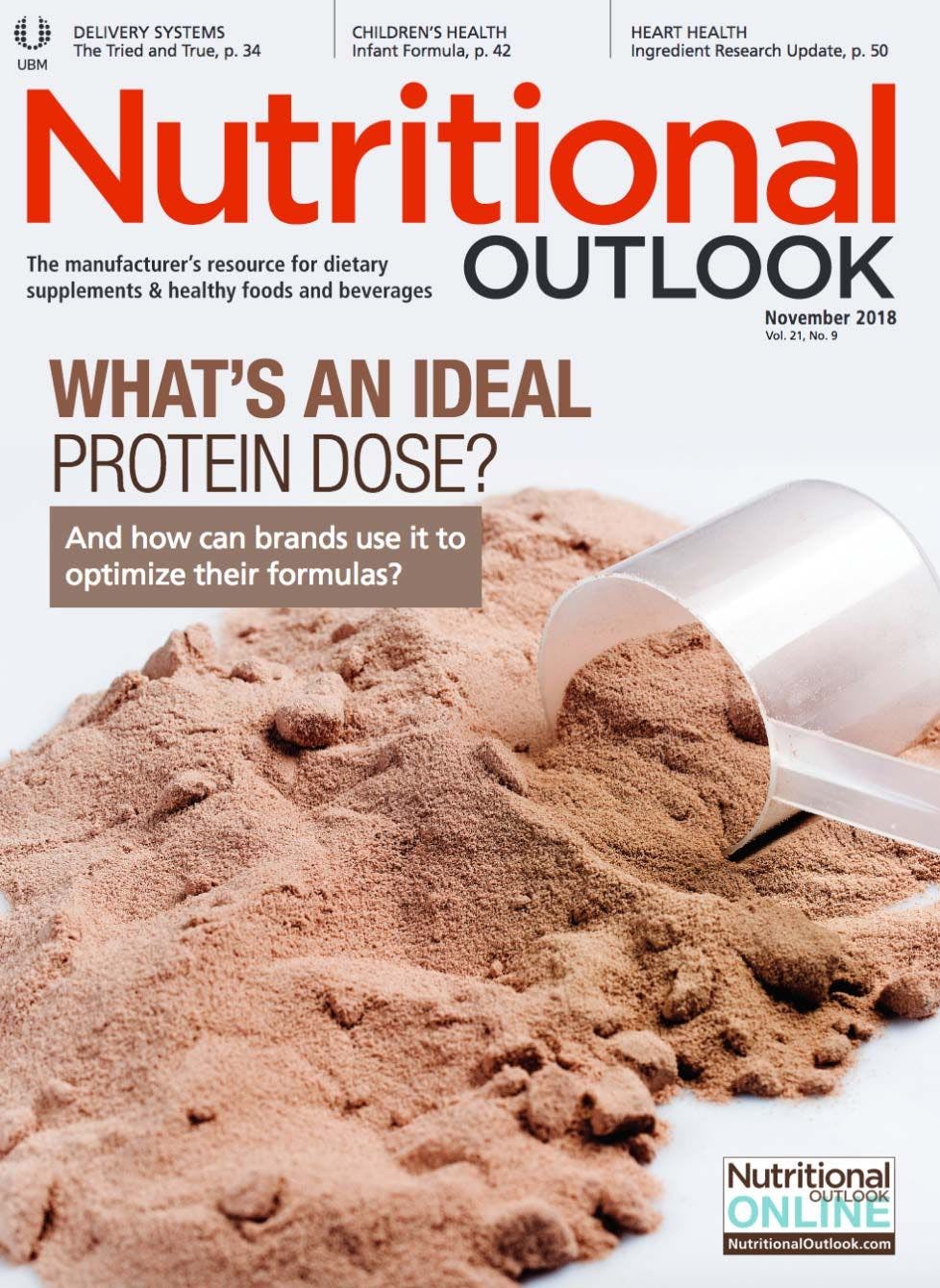 Nutritional Outlook Vol. 21 No. 9