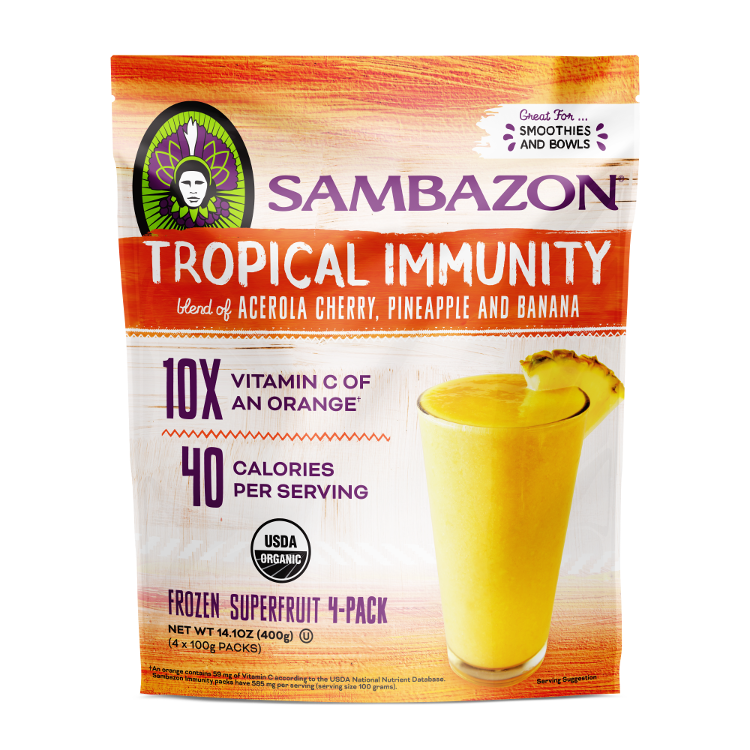 Sambazon launches new superfruit pack targeting immune health