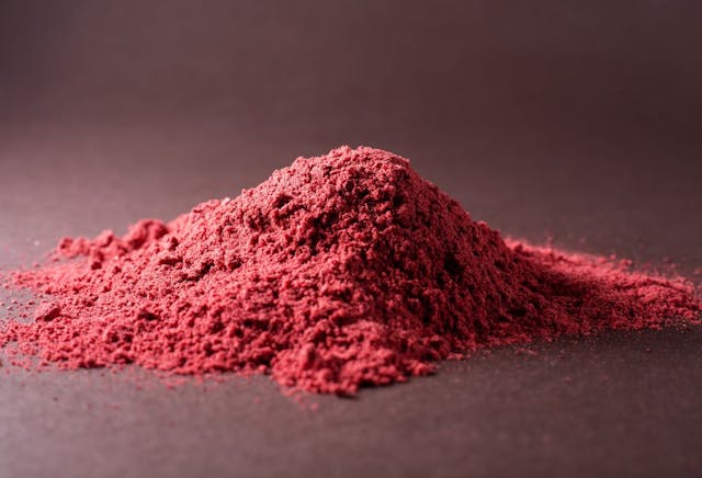 mound of red powder