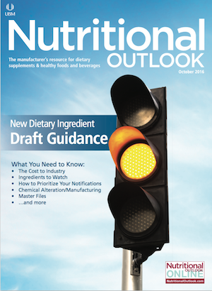 Nutritional Outlook Vol. 19 No. e3