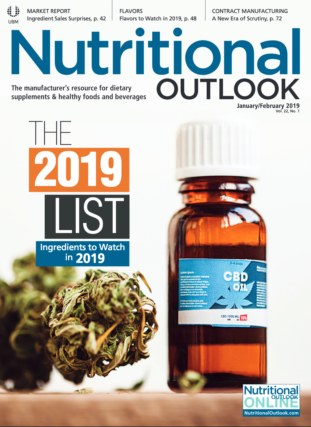 Nutritional Outlook Vol. 22 No. 1