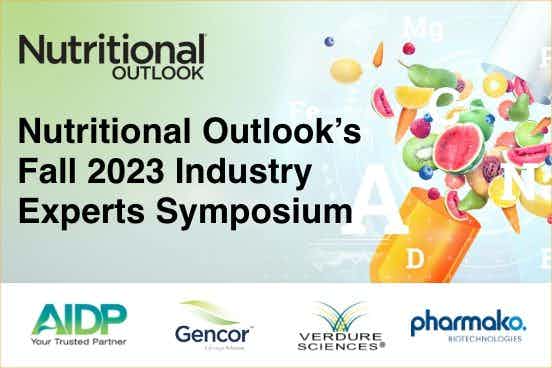 Nutrtional Outlook's Fall Industry Experts Symposium