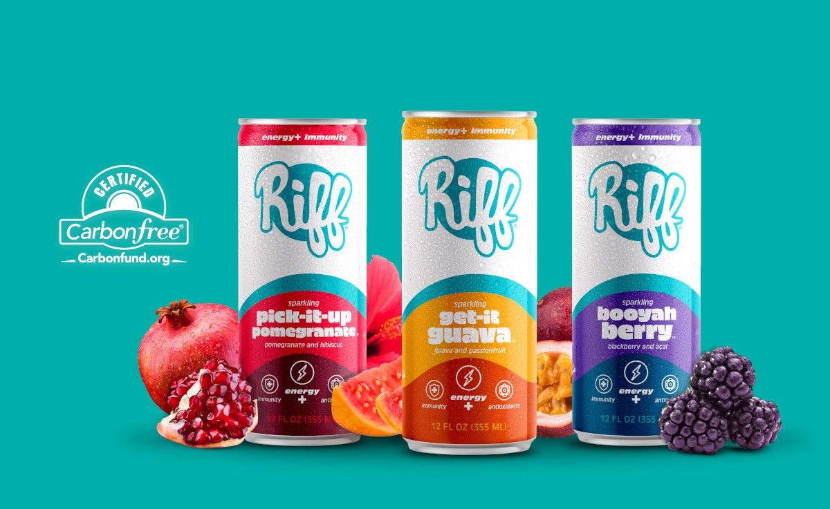 Riff Energy+ drink earns carbon neutral certification