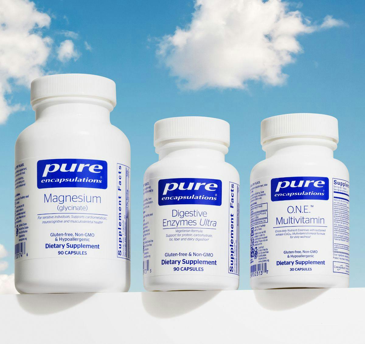 Pure Encapsulations products. Image courtesy of The Vitamin Shoppe. 