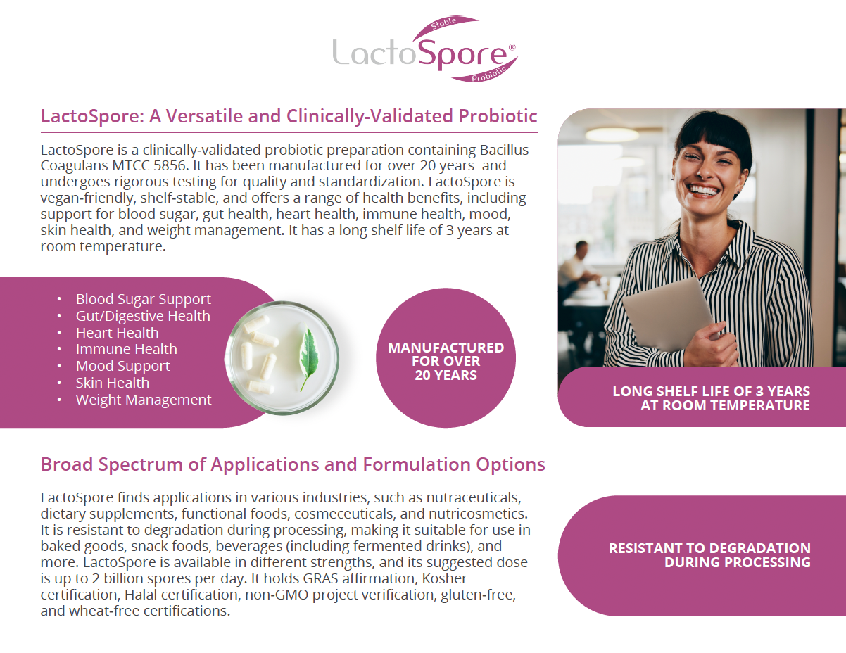 LactoSpore: A Versatile and Clinically-Validated Probiotic