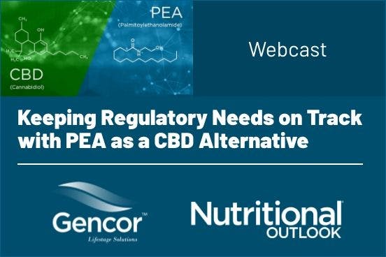 Keeping Regulatory Needs on Track with PEA as a CBD Alternative