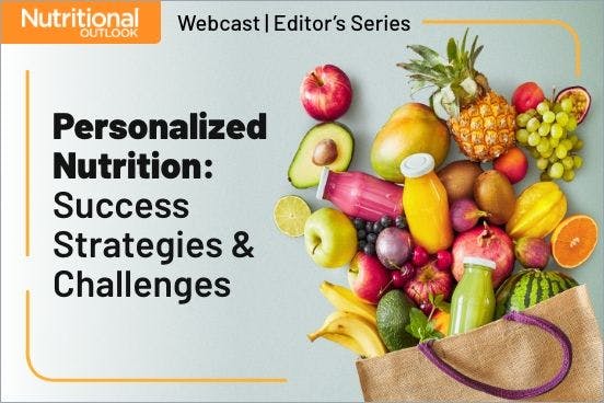 Editor’s Series Personalized Nutrition: Success Strategies & Challenges