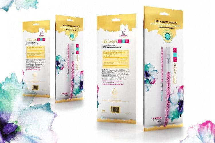Unistraw delivery system launches marine collagen product