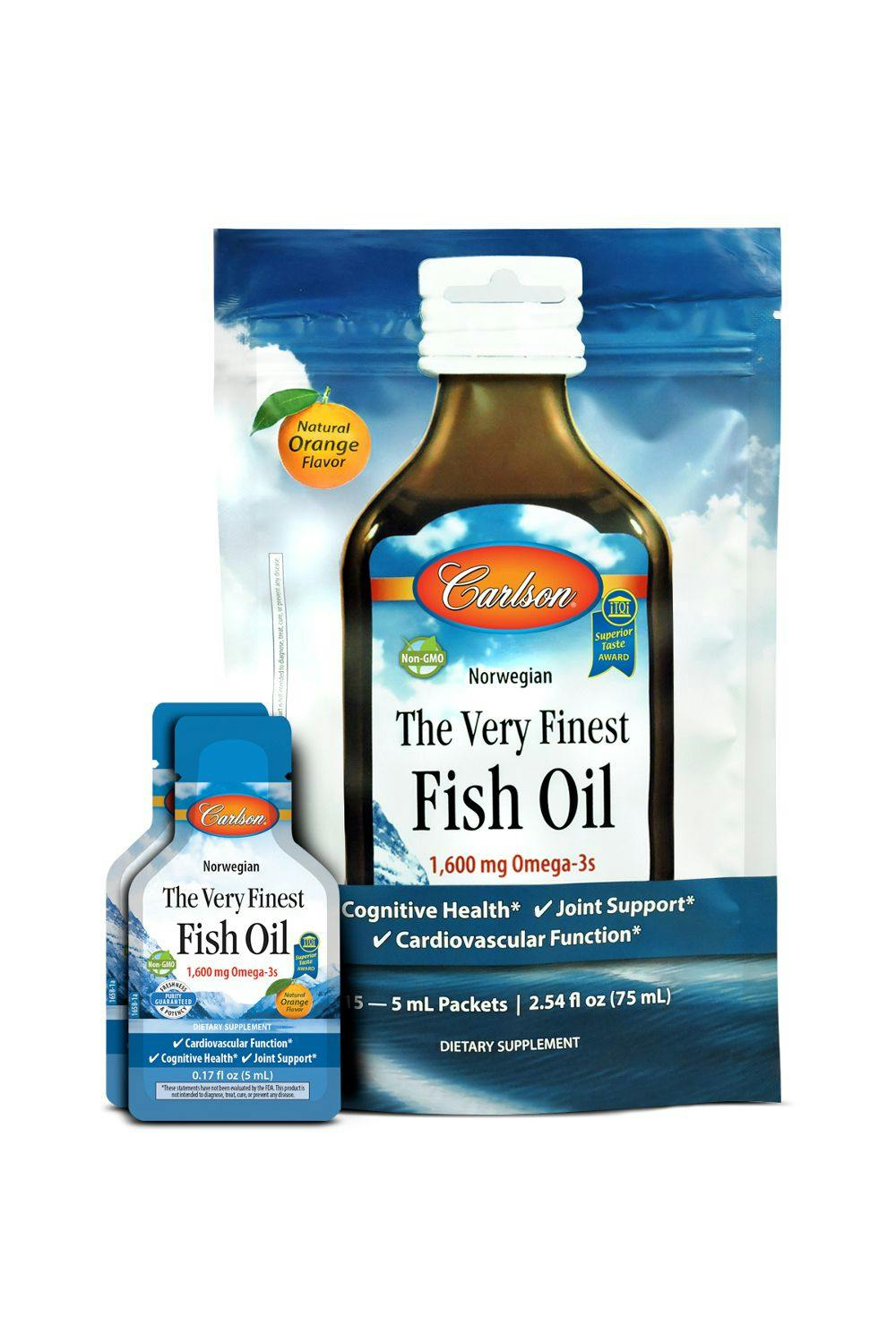 Carlson launches omega-3 single-serving packets at Natural Products Expo West