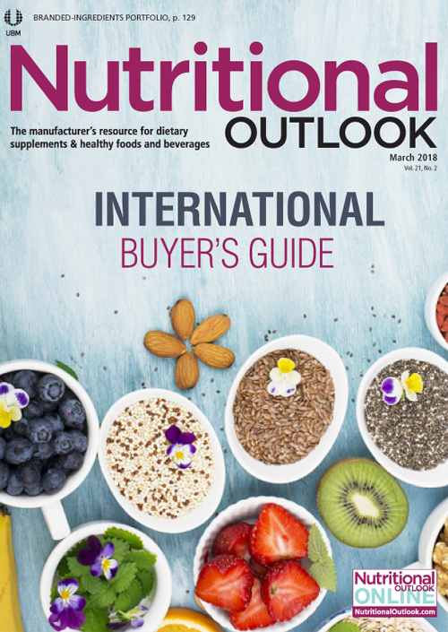 Nutritional Outlook Vol. 21, No 2