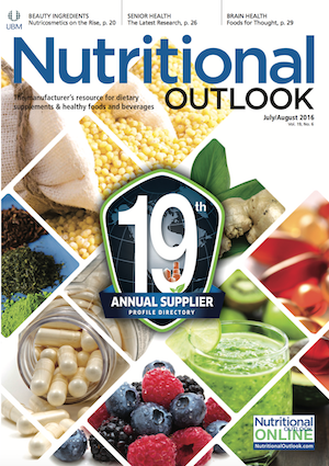 Nutritional Outlook Vol. 19 No. 6