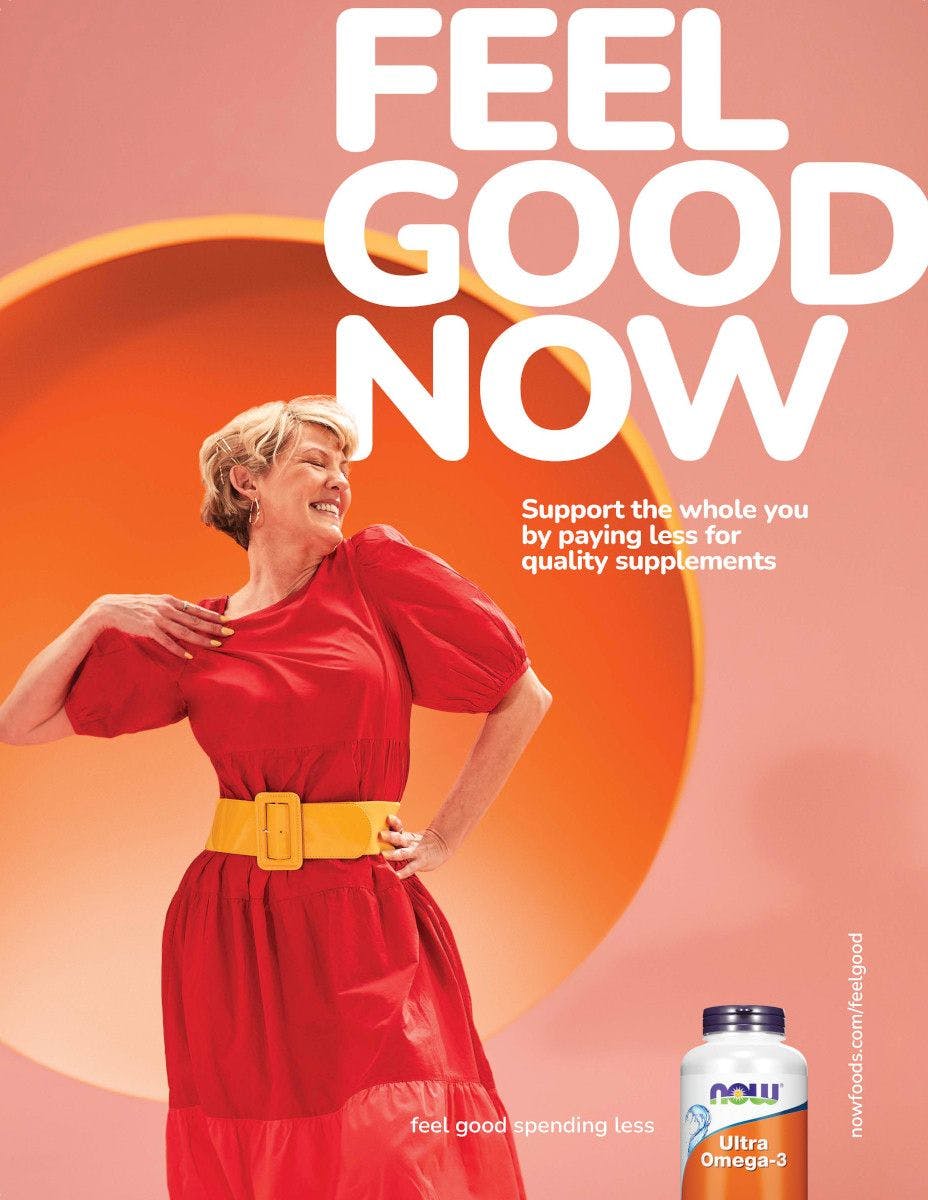 Now launches "Feel Good Now" campaign 