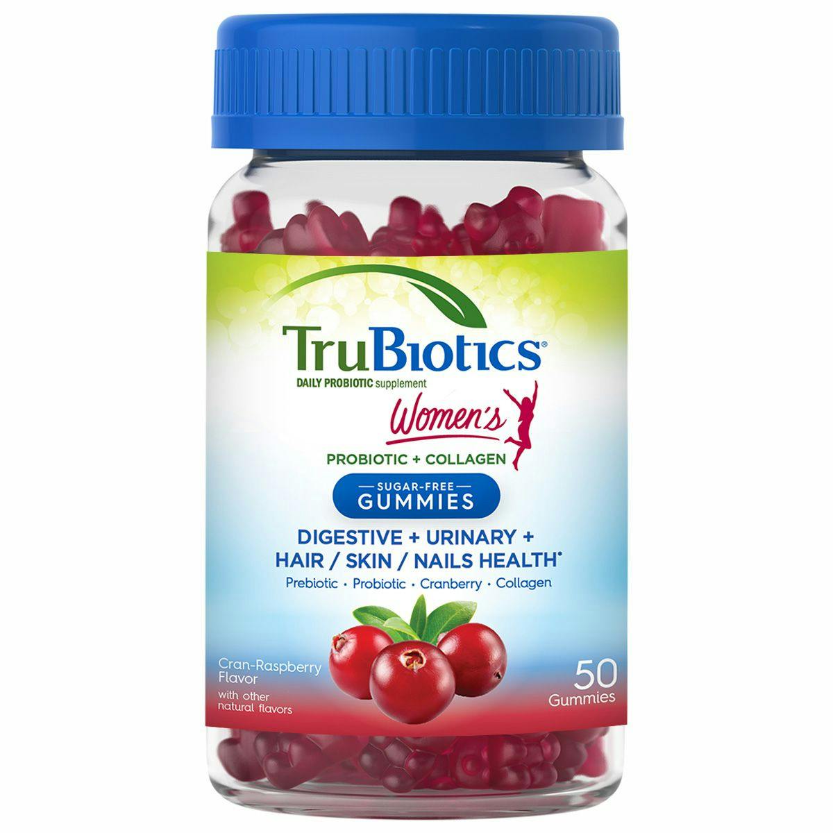 Photo of Women’s Probiotic + Collagen Sugar-Free Gummies from TruBiotics.