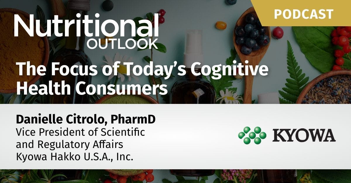 What Today’s Cognitive Health Consumers are Focusing On