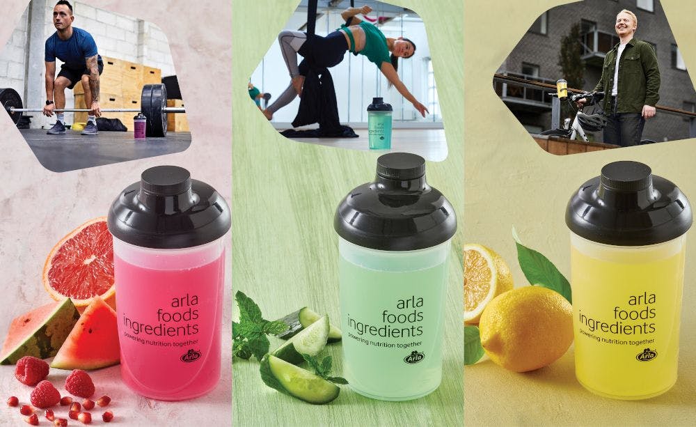 Arla Foods Ingredients demonstrates how its whey protein works in clear beverages at SupplySide West
