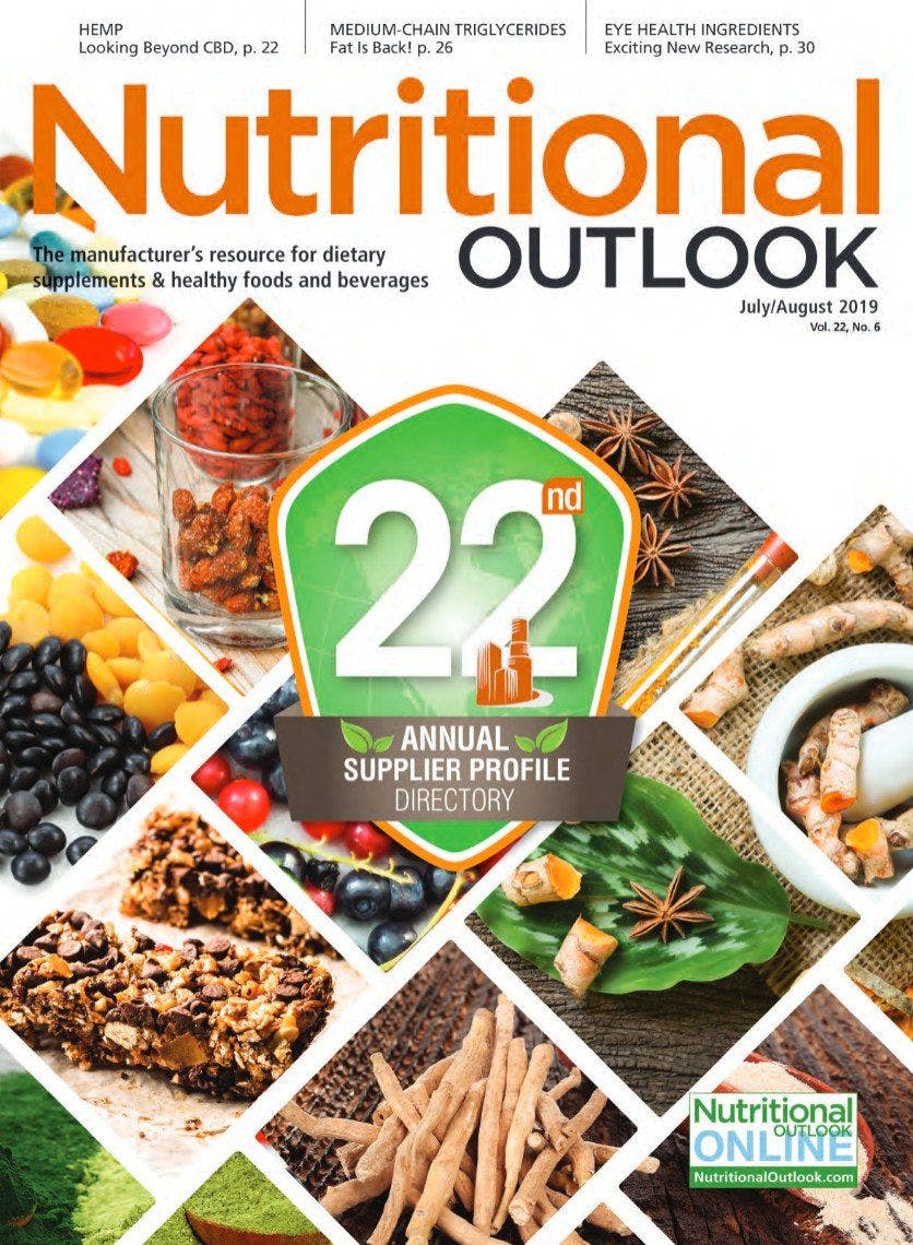 Nutritional Outlook Vol. 22 No. 6