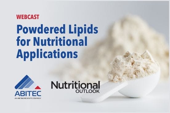 Powdered Lipids for Nutritional Applications