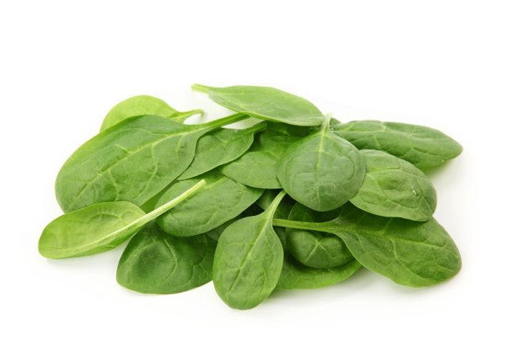 Cooked versus raw spinach